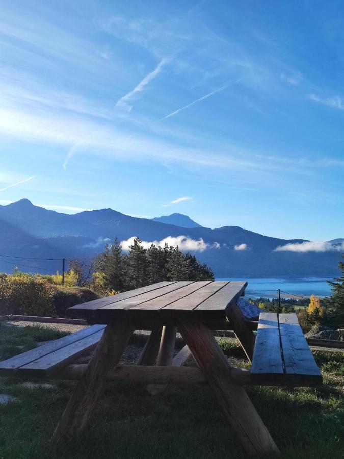 Chambre 2 Vue Lac Av Piscine Prunières Exteriör bild